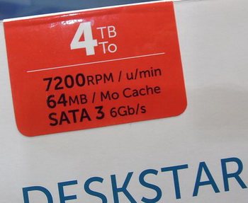 Hitachi HDD model Deskstar 7K4000